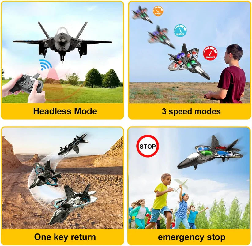 RC Plane: Remote Control Glider with Lights! ✈️ 5.0 (6)