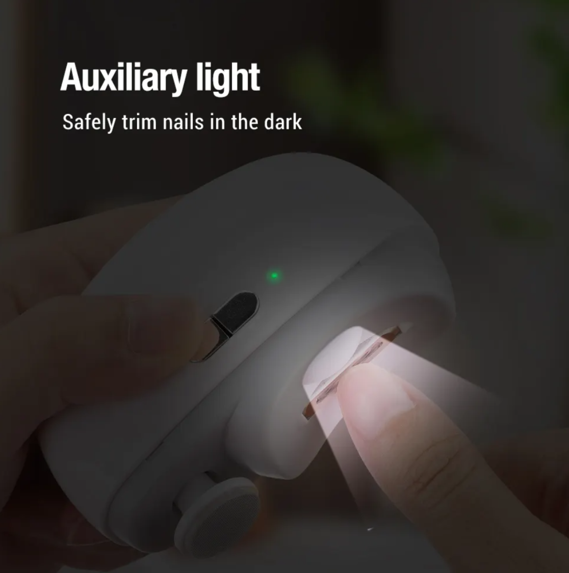 2 in 1 Electric Nail Clippers